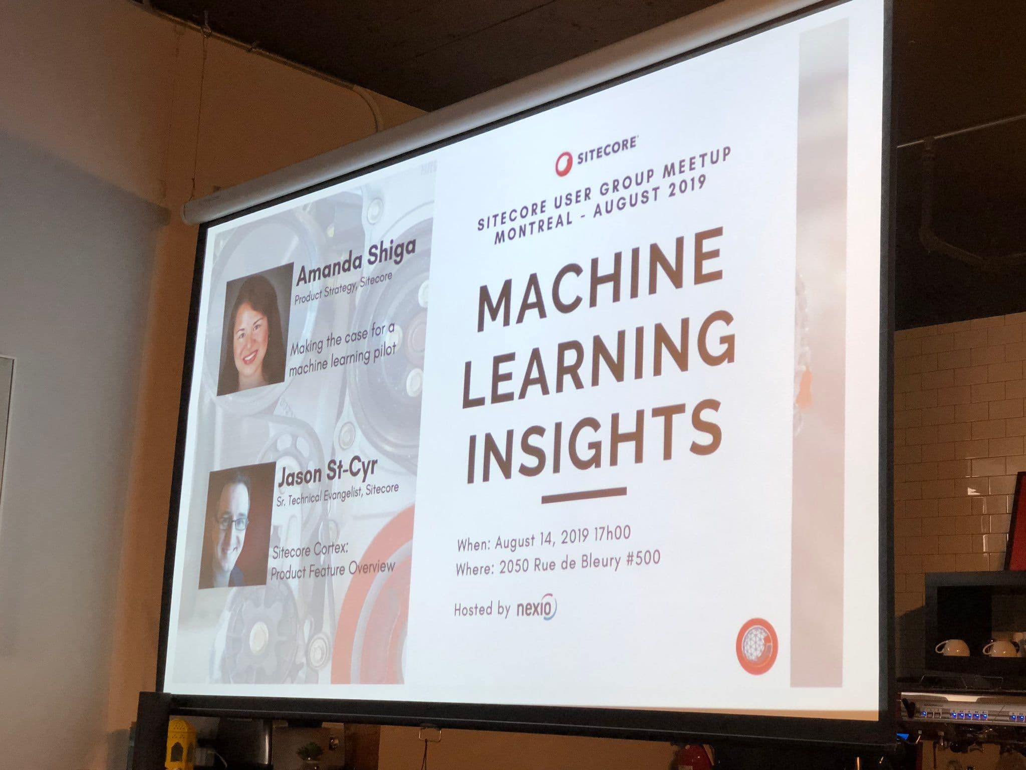 Talk about Machine
Learning